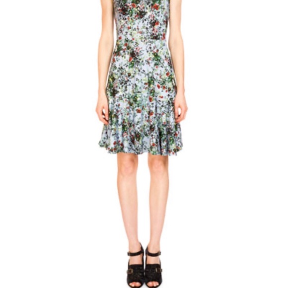 Erdem Daina floral dress Size 8 Pristine Condition 100% authentic - Picture 4 of 14